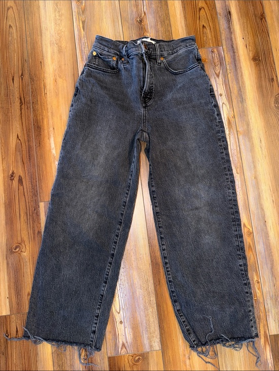 Madewell Denim - Madewell The Perfect Vintage Wide-Leg Crop Jean Size 26